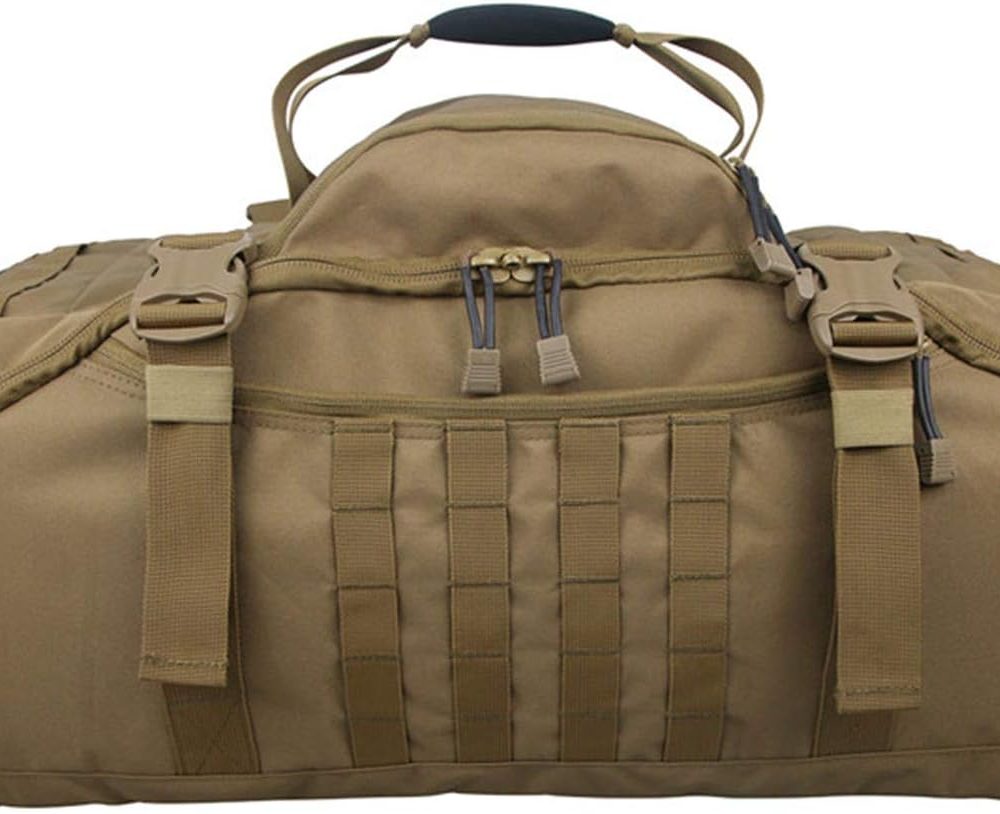 Travel Duffel Bag for Weekend Overnight Bag Waterproof Small Large for Men Women 30L 45L 85L Coyote - Image 3