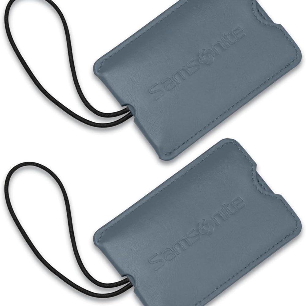 2-Pack Vinyl ID Tags, State Blue